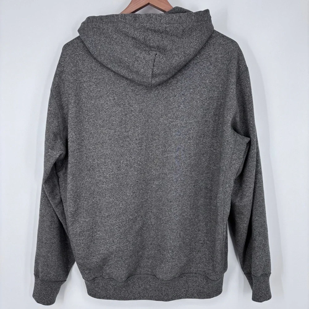 Polo Ralph Lauren Full Zip Hoodie Mens XLT Gray Fleece Heavyweight Sweatshirt